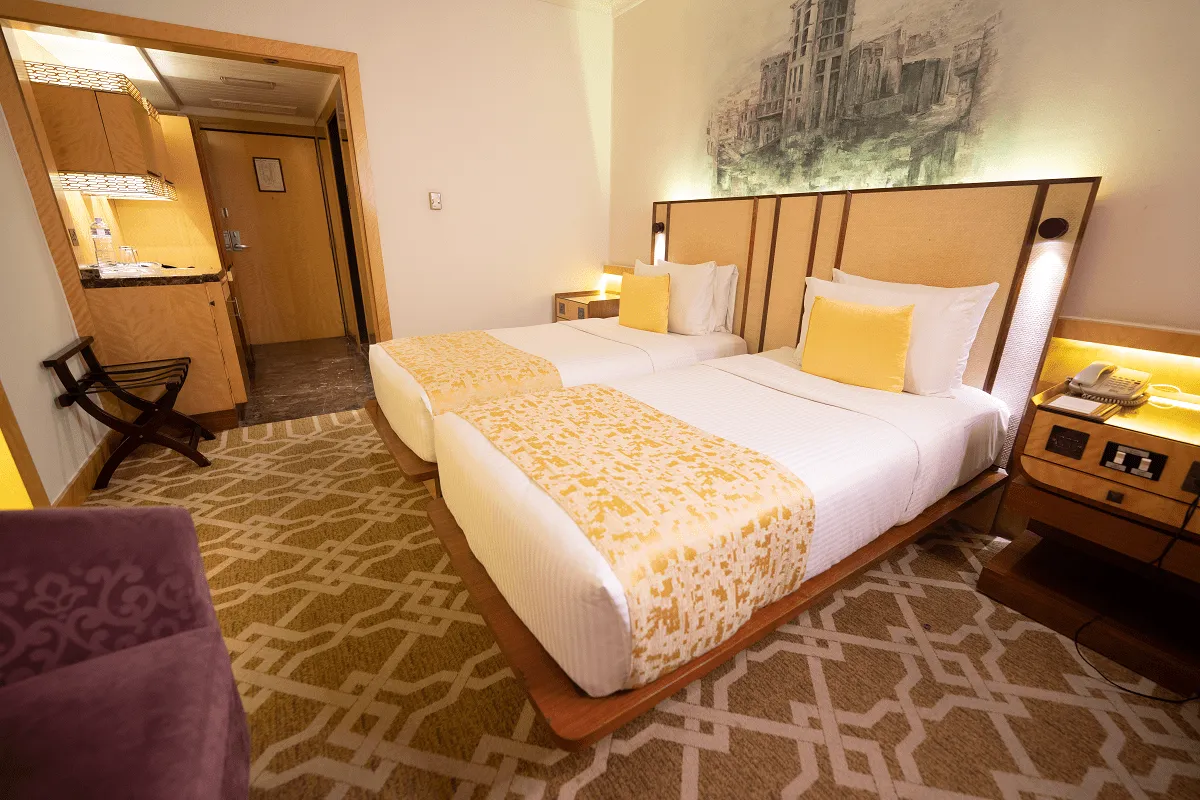 Deluxe Twin Hotel Rooms in Dubai